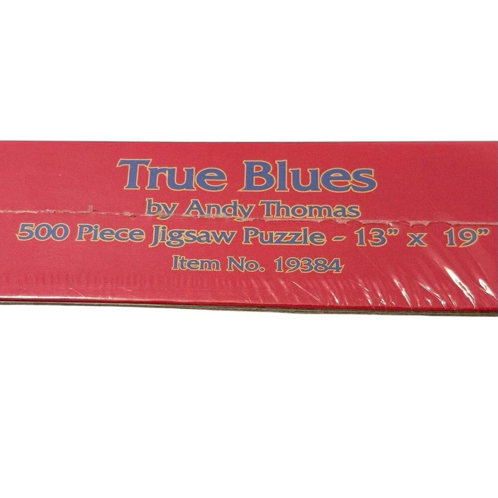 True Blues Andy Thomas 500 pc Jigsaw Puzzle Presidents Democrat Poker